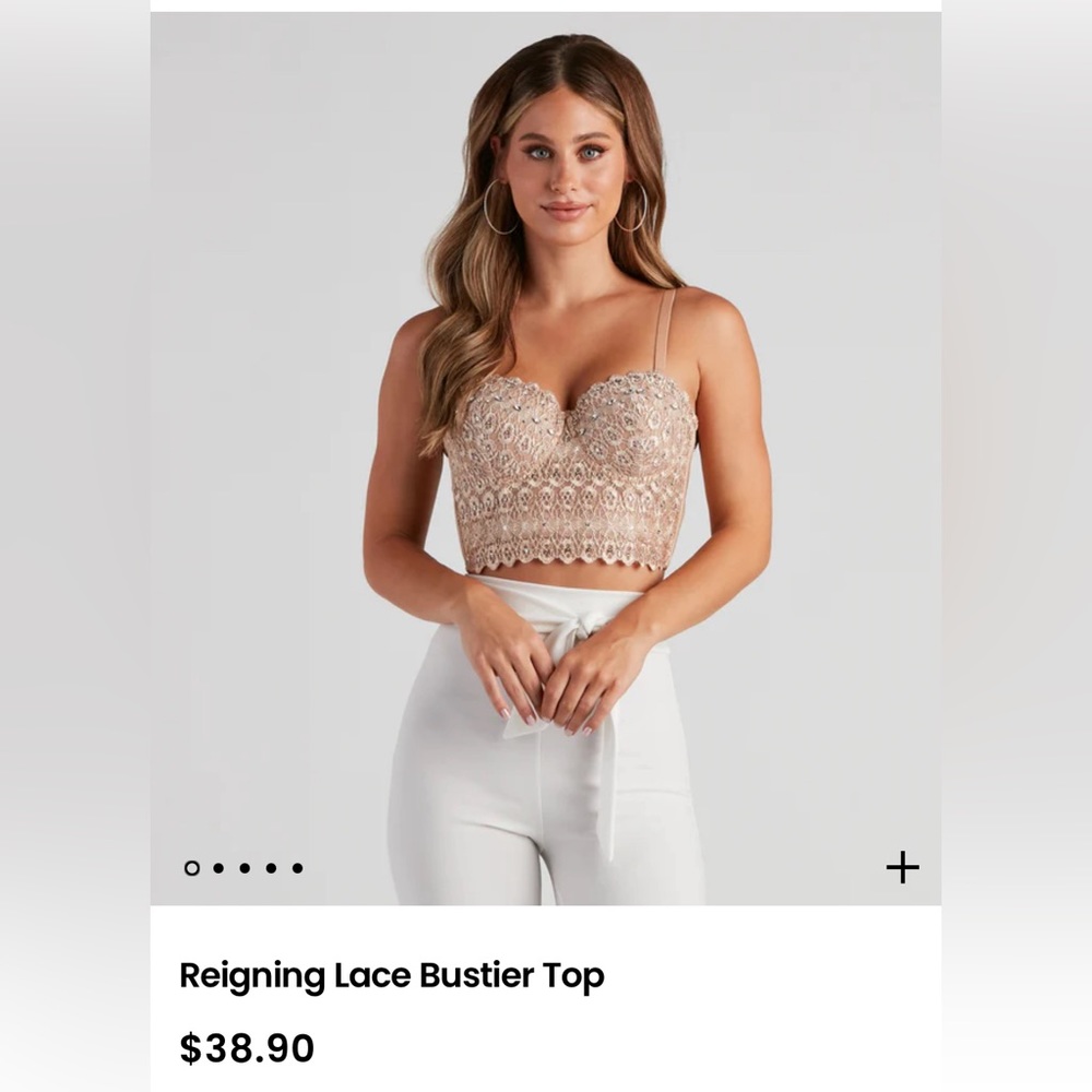 NWT Windsor corset top